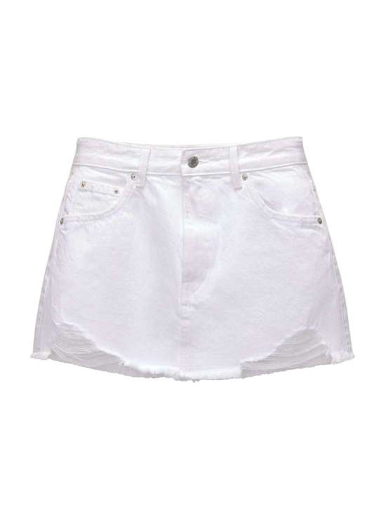 белый деним