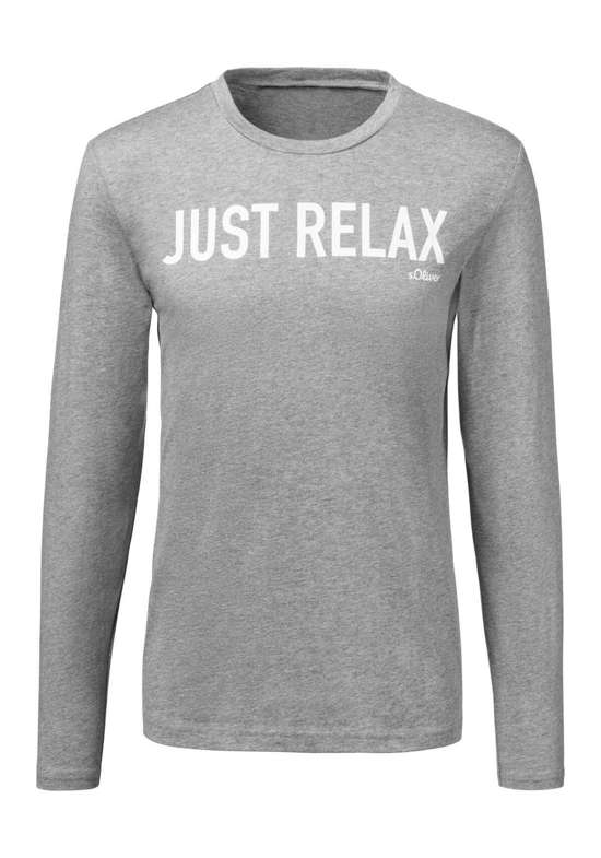 серый меланж