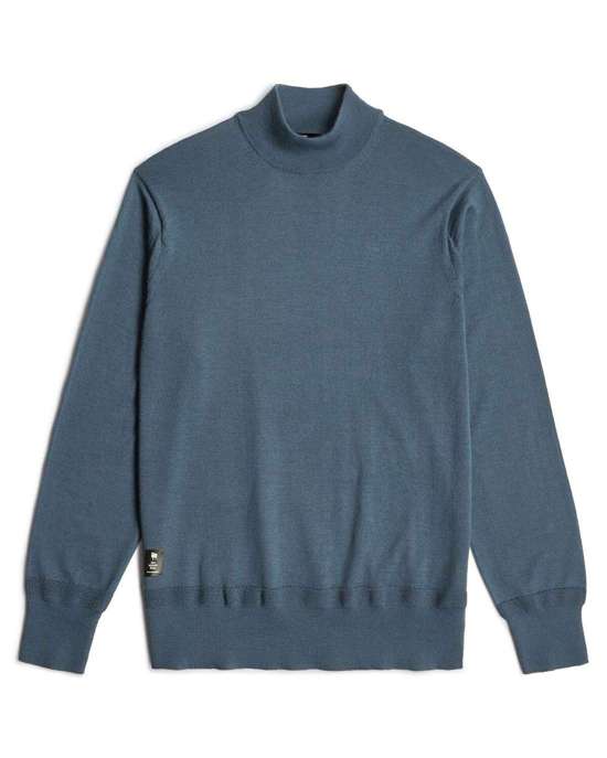 приглушенный синий