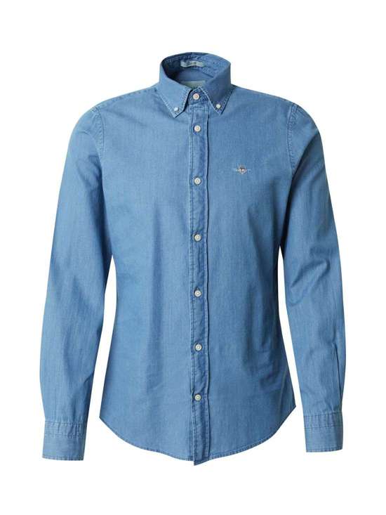 синий деним