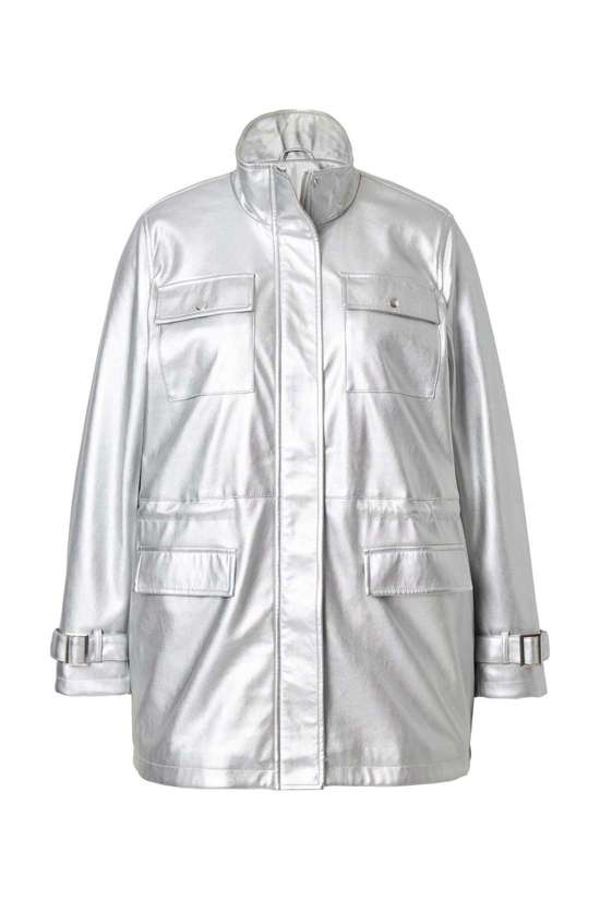 серебристый