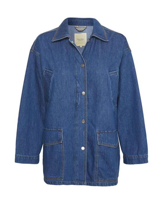 синий деним