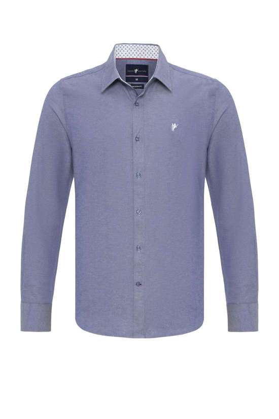 синий деним