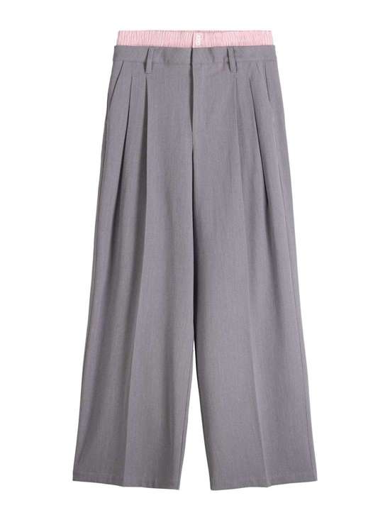 серый меланж