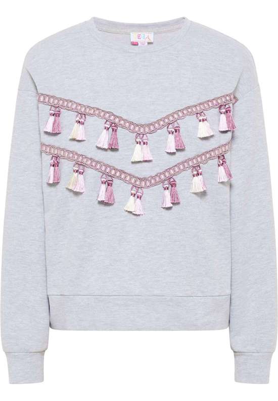 серый меланж