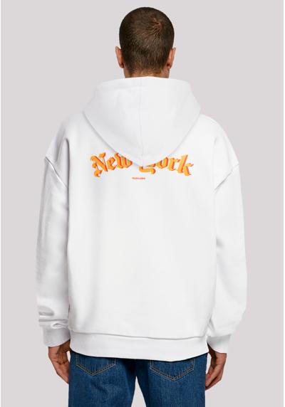 Толстовка с капюшоном»New York Orange OVERSIZE HOODIE«