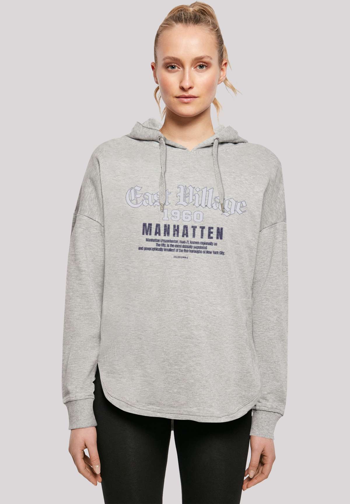 Толстовка с капюшоном East Village Manhatten OVERSIZE HOODIE