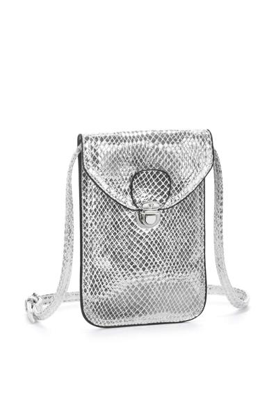 Сумка через плечо в классном металлическом стиле, мини-сумка, сумка для мобильного телефона, сумка через плечо VEGAN
