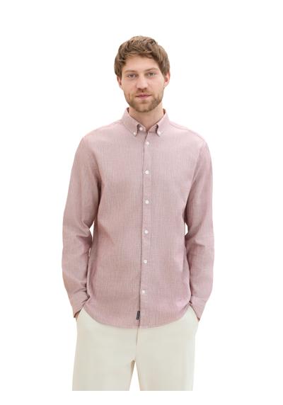 burgundy white structure