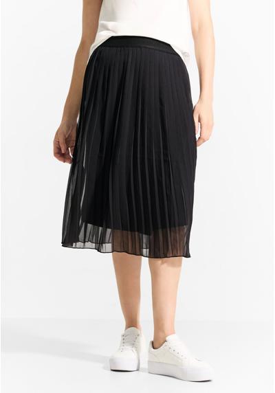 Плиссированная юбка с эластичным поясом.