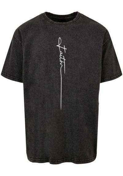 футболка»Herren Faith Acid Washed Oversized Tee«