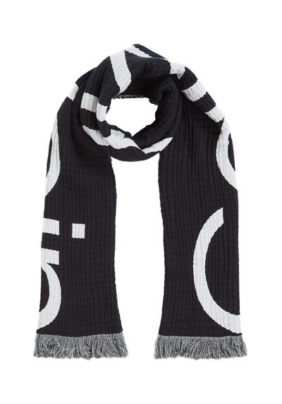 Шарф LOGO 2-TONES COTTON GAUGE SCARF