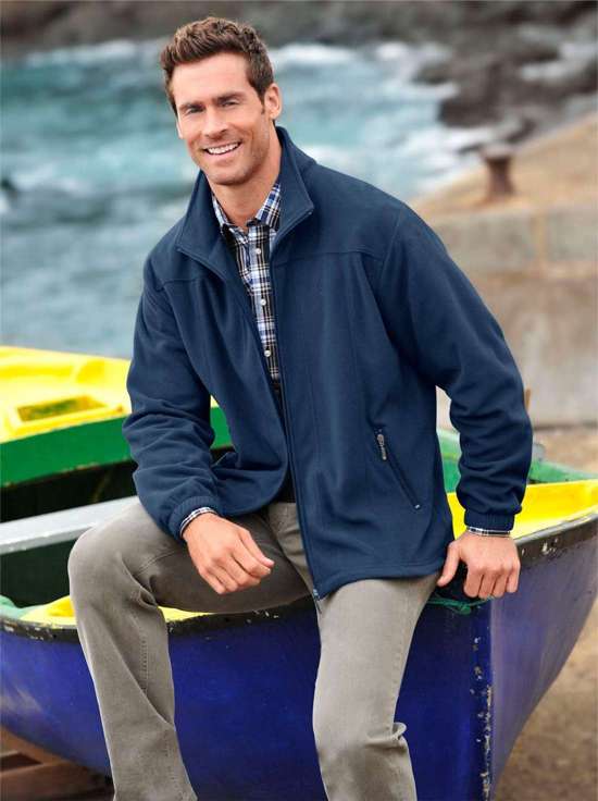 синий джинсовый