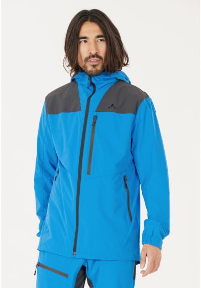 Куртка Softshell с функцией растягивания и водоотталкивающим покрытием.