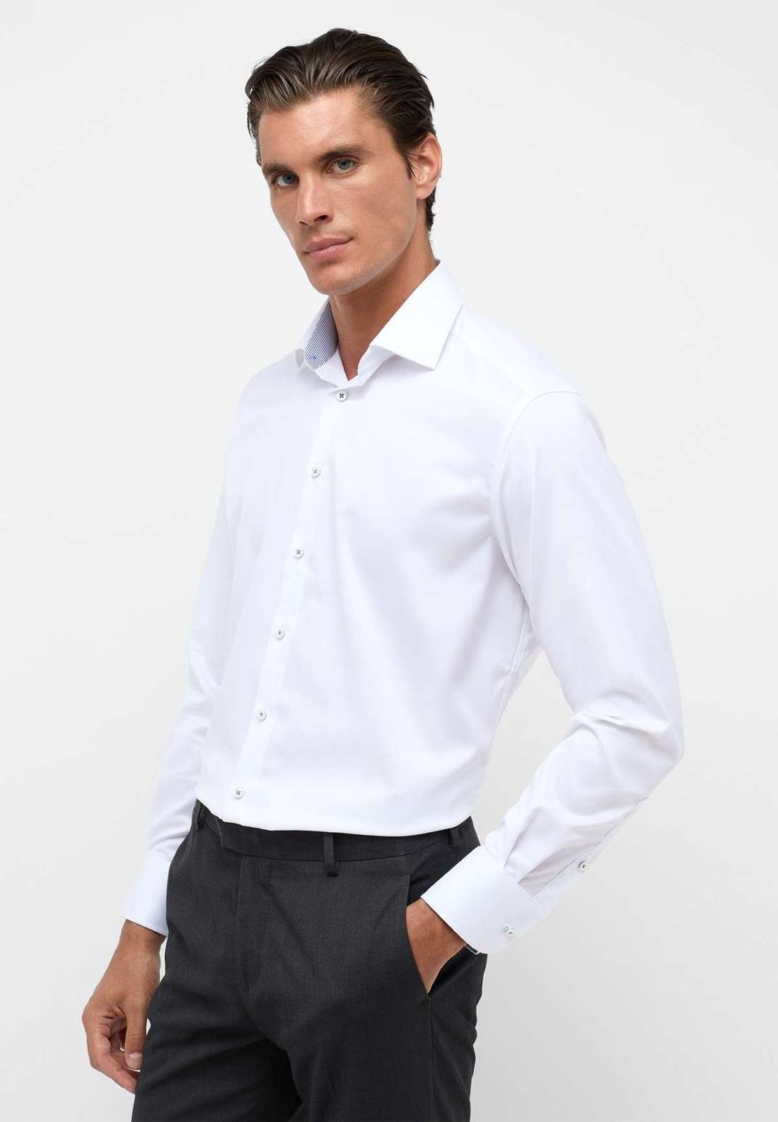 Рубашка с длинным рукавом COMFORT FIT