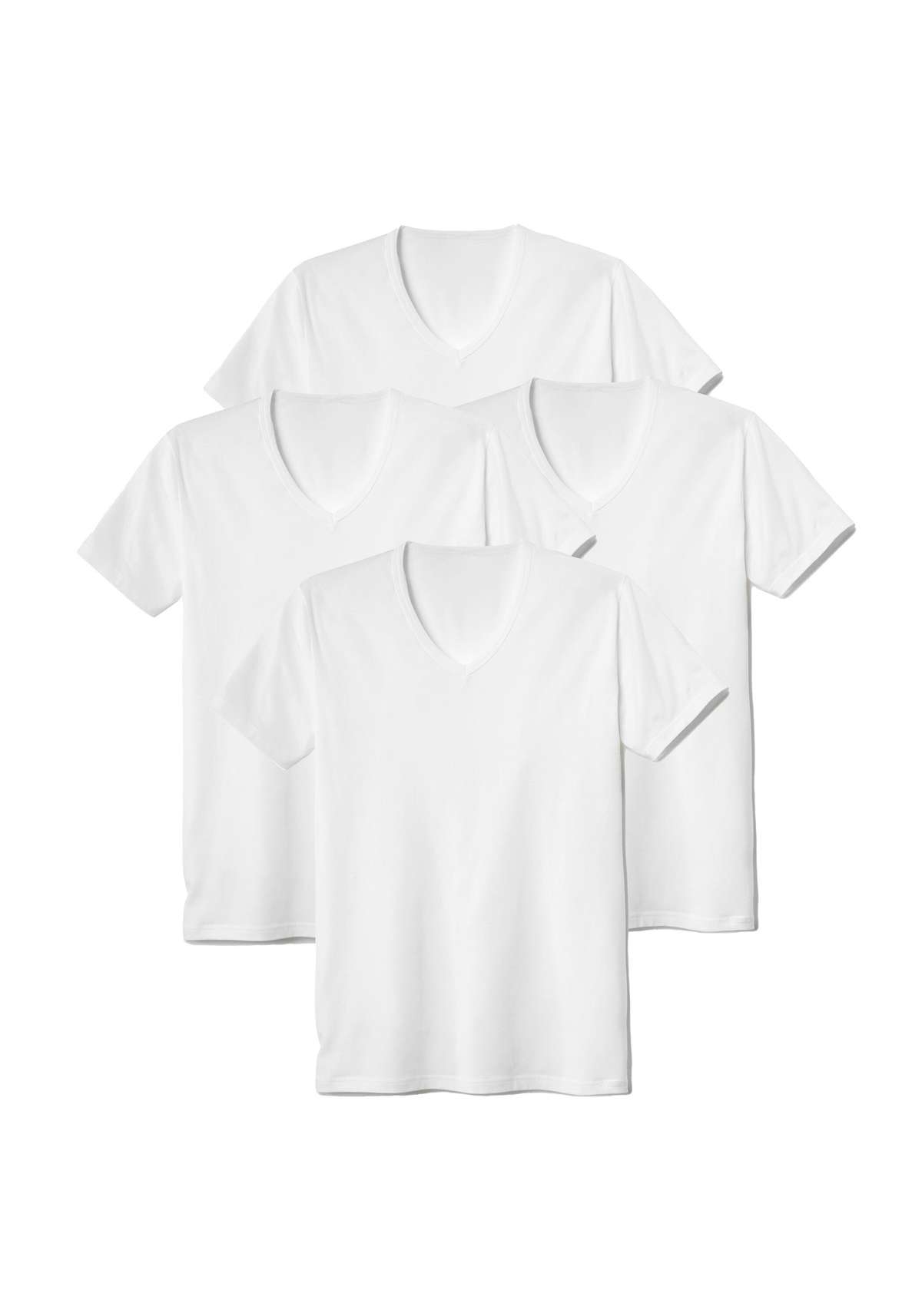 футболка T-Shirt MEN T-Shirt 2PACK Natural Benefit 4er Pack