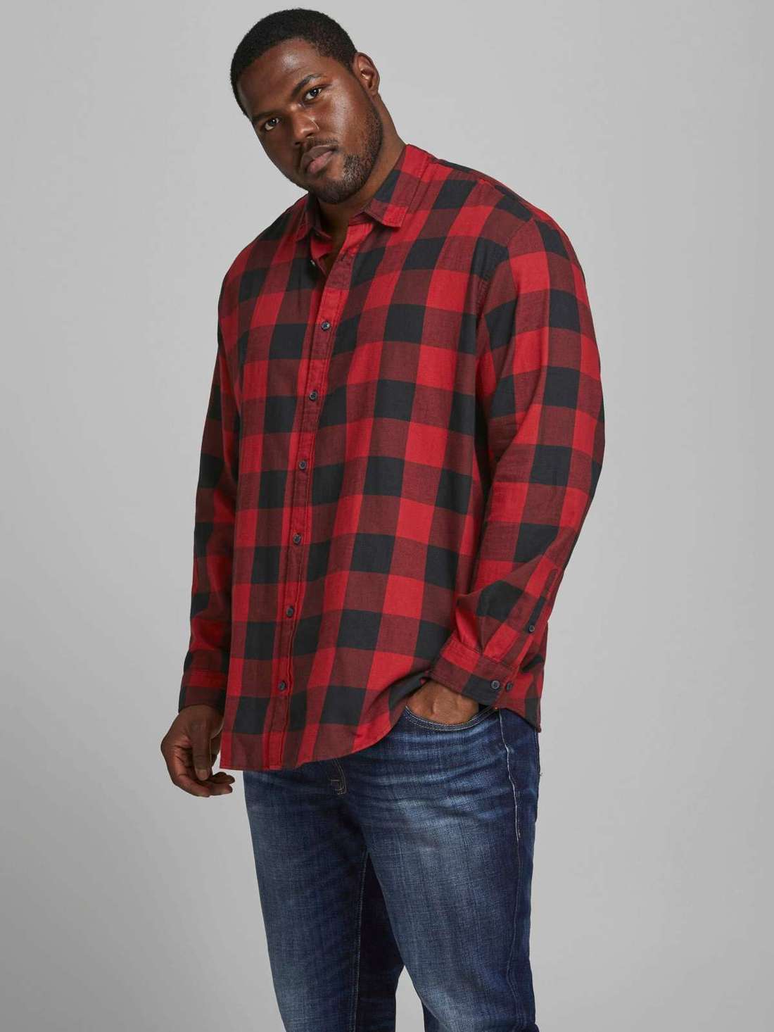Рубашка в клетку GINGHAM TWILL SHIRT