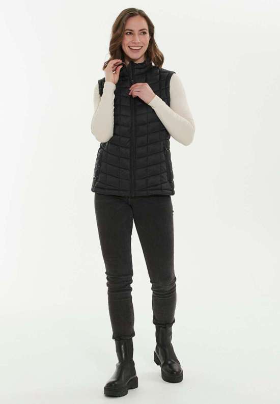 Функциональный жилет стеганого дизайна. Kate