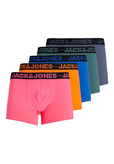Боксеры JACSETH SOLID TRUNKS 5 PACK