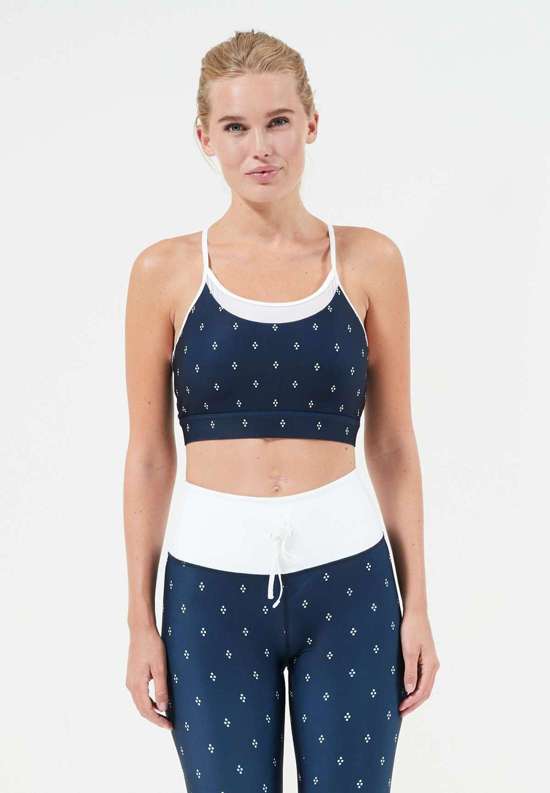 Спортивный бюстгальтер из экологически чистого переработанного полиэстера. Sanra