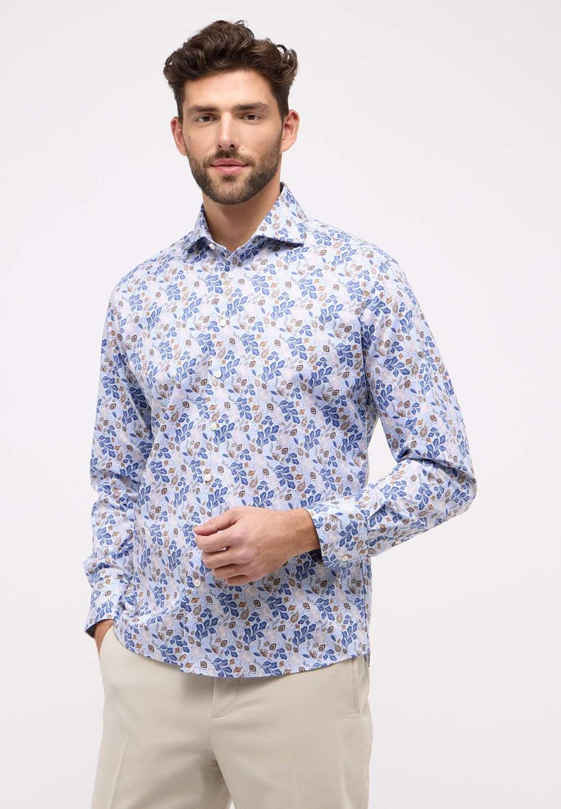 Рубашка с длинным рукавом MODERN FIT