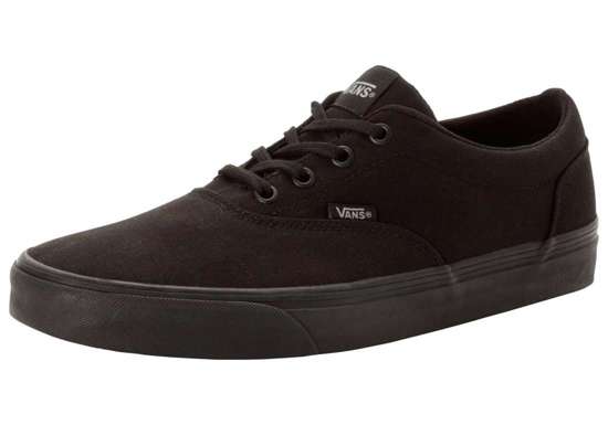 (Canvas) Black/Black