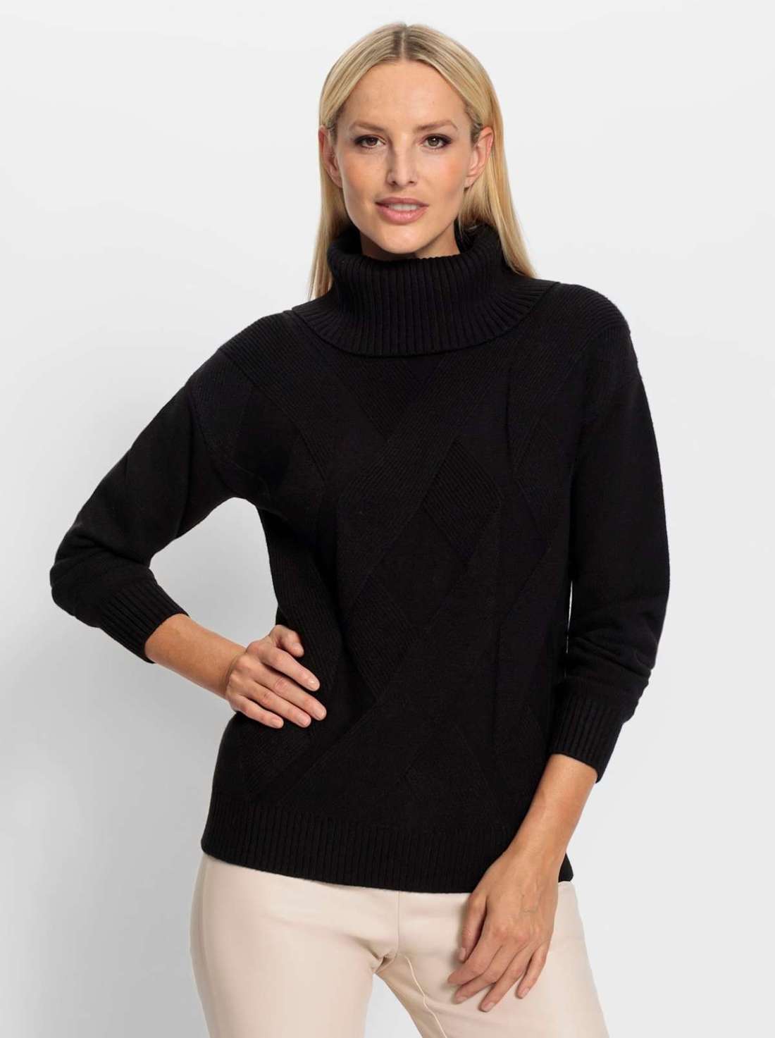 Свитер с высоким воротником Pullover