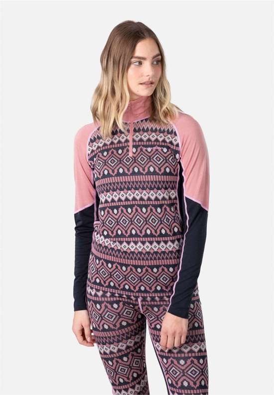 Функциональная рубашка с великолепным рисунком и плоскими швами. MALIA