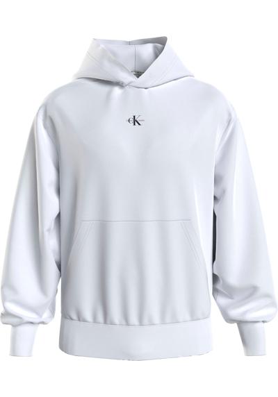 Толстовка с капюшоном из органического хлопка. MICRO MONOLOGO HOODIE