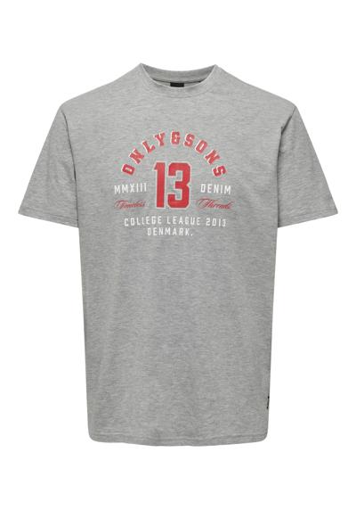 рубашка с круглым вырезом ONSLENNY LIFE REG VINTAGE PRINT TEE NOOS
