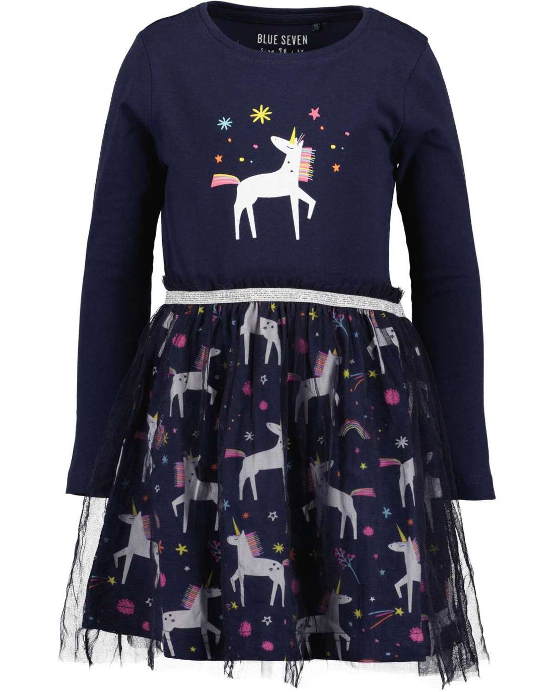 Платье из джерси Mädchen Kleid mit Tüllrock REPEAT MARKETPLACE