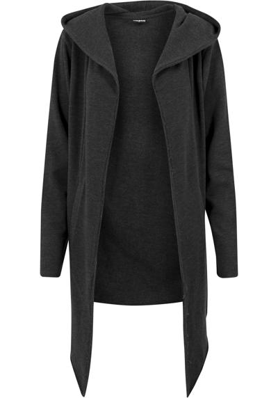 Вязаная флисовая куртка Urban Classics Herren Long Hooded Open Edge Cardigan