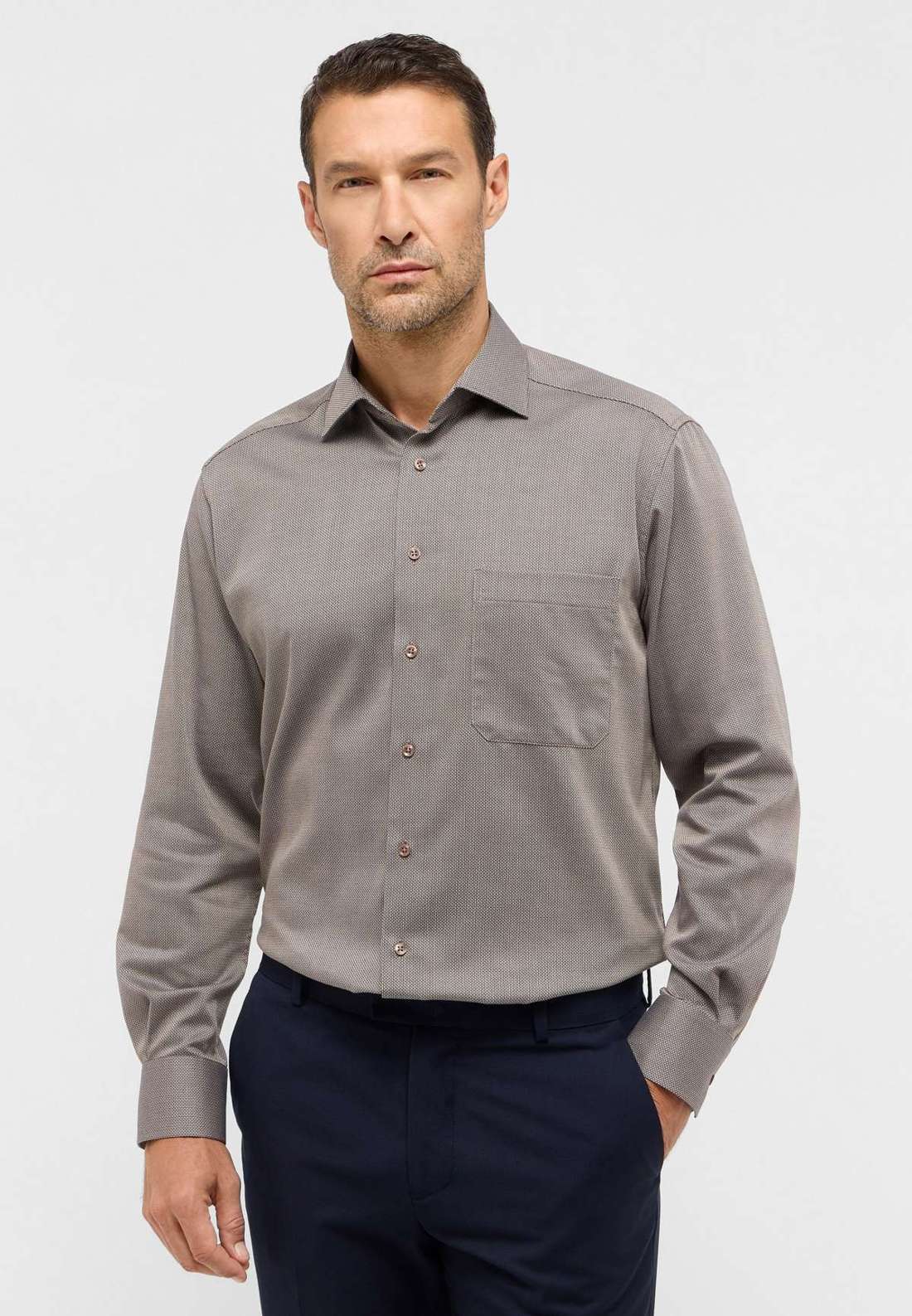 Рубашка с длинным рукавом COMFORT FIT