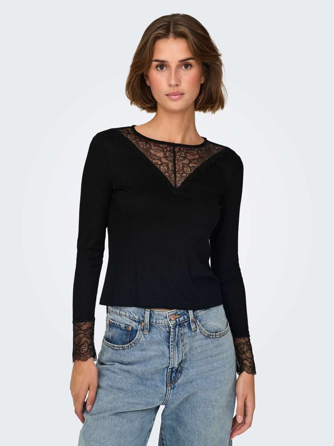 Кружевная рубашка ROXY L/S LACE TOP JRS NOOS