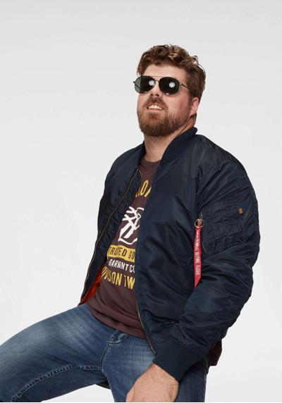 синий