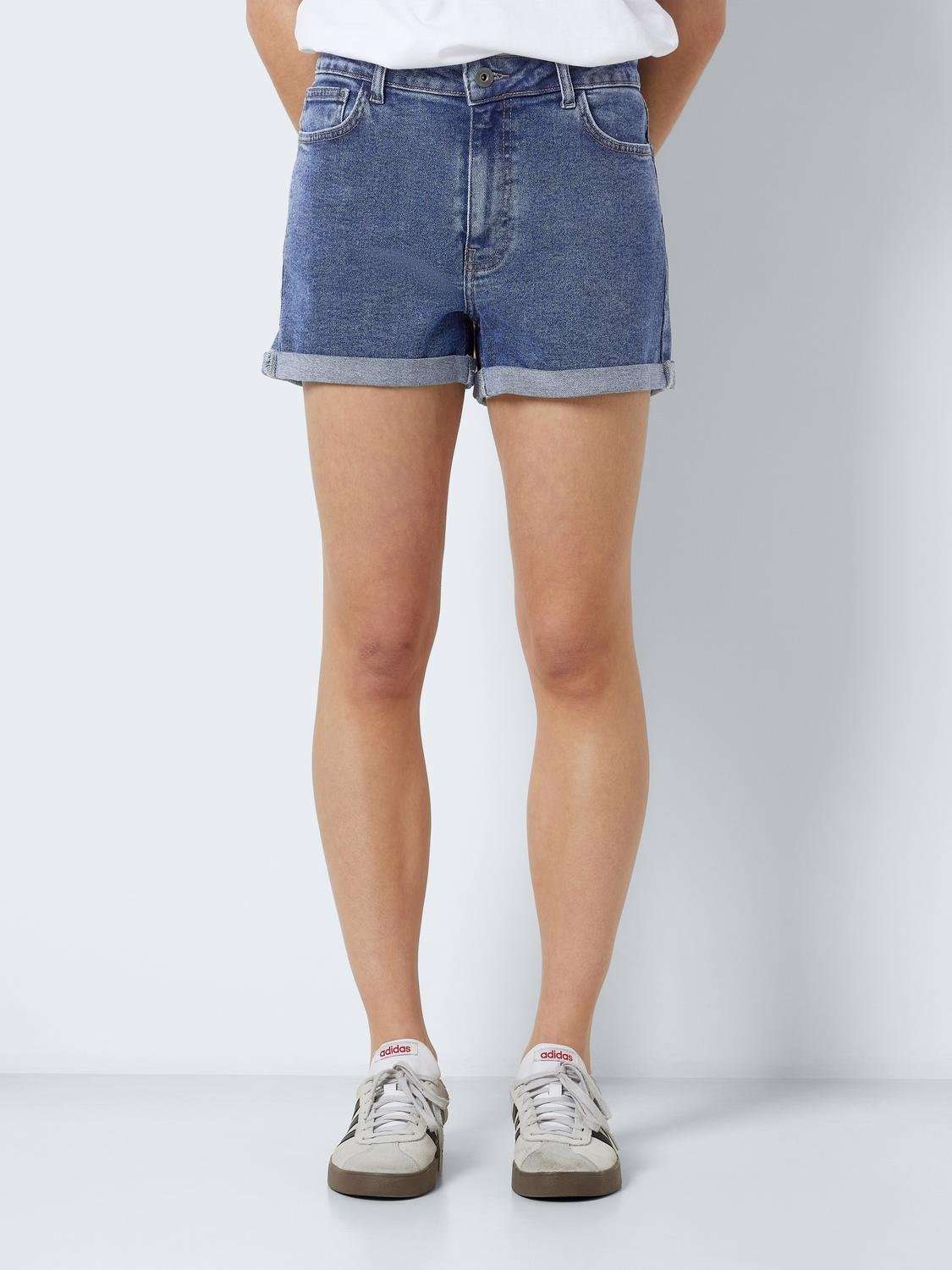 Джинсовые шорты NMMONI HW DNM SHORTS AZ358MB NOOS