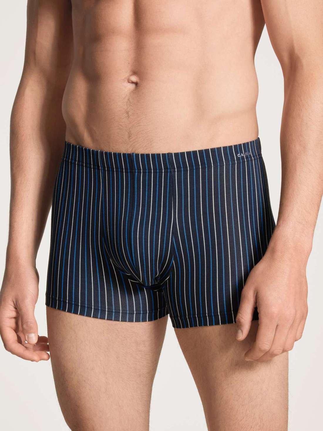 Боксеры с классическим полосатым дизайном. Cotton Code