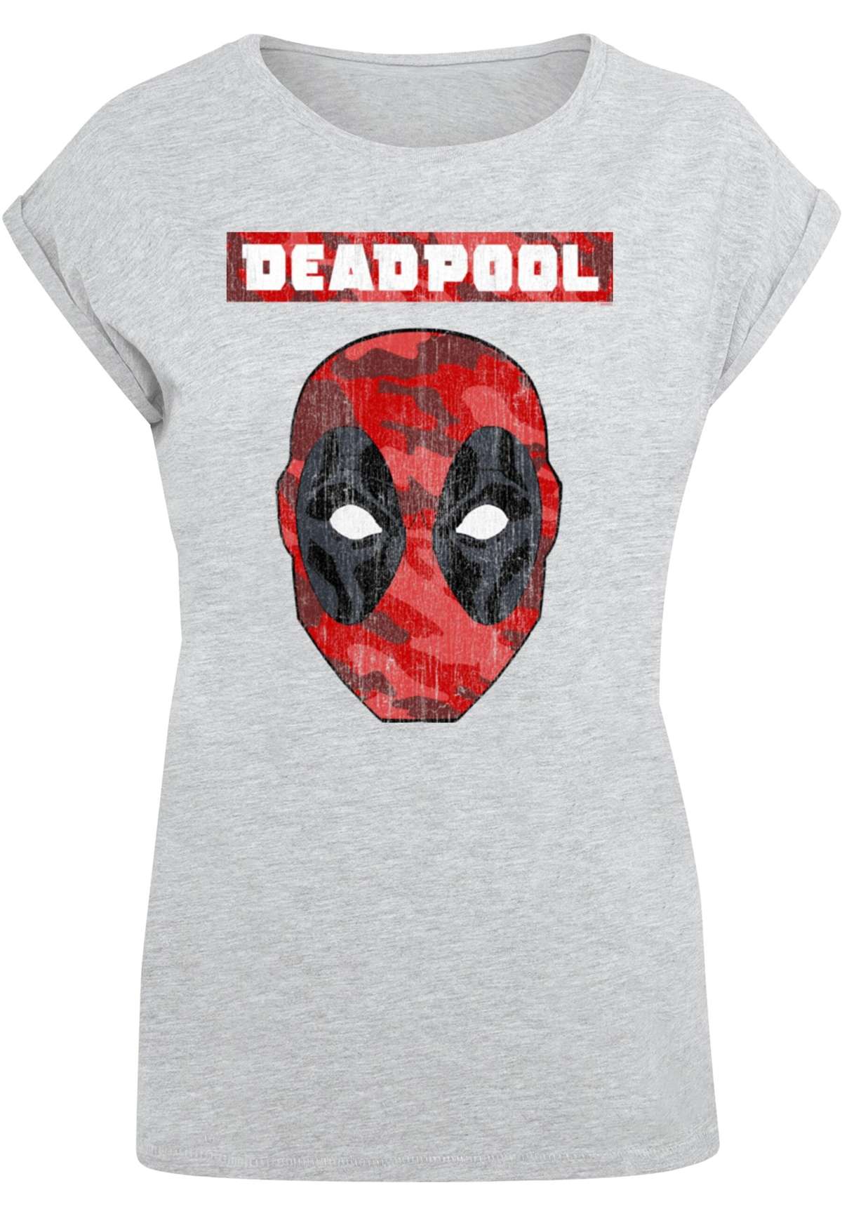 футболка Damen Ladies Deadpool - Camo Head T-Shirt