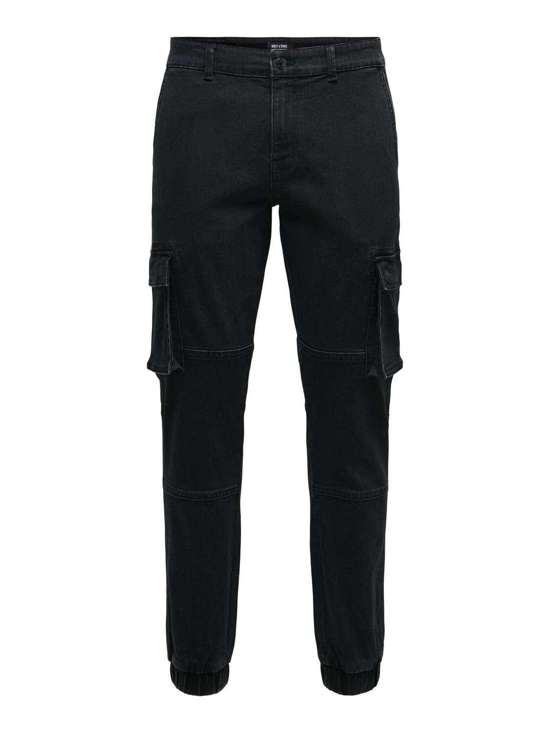 черный стираный