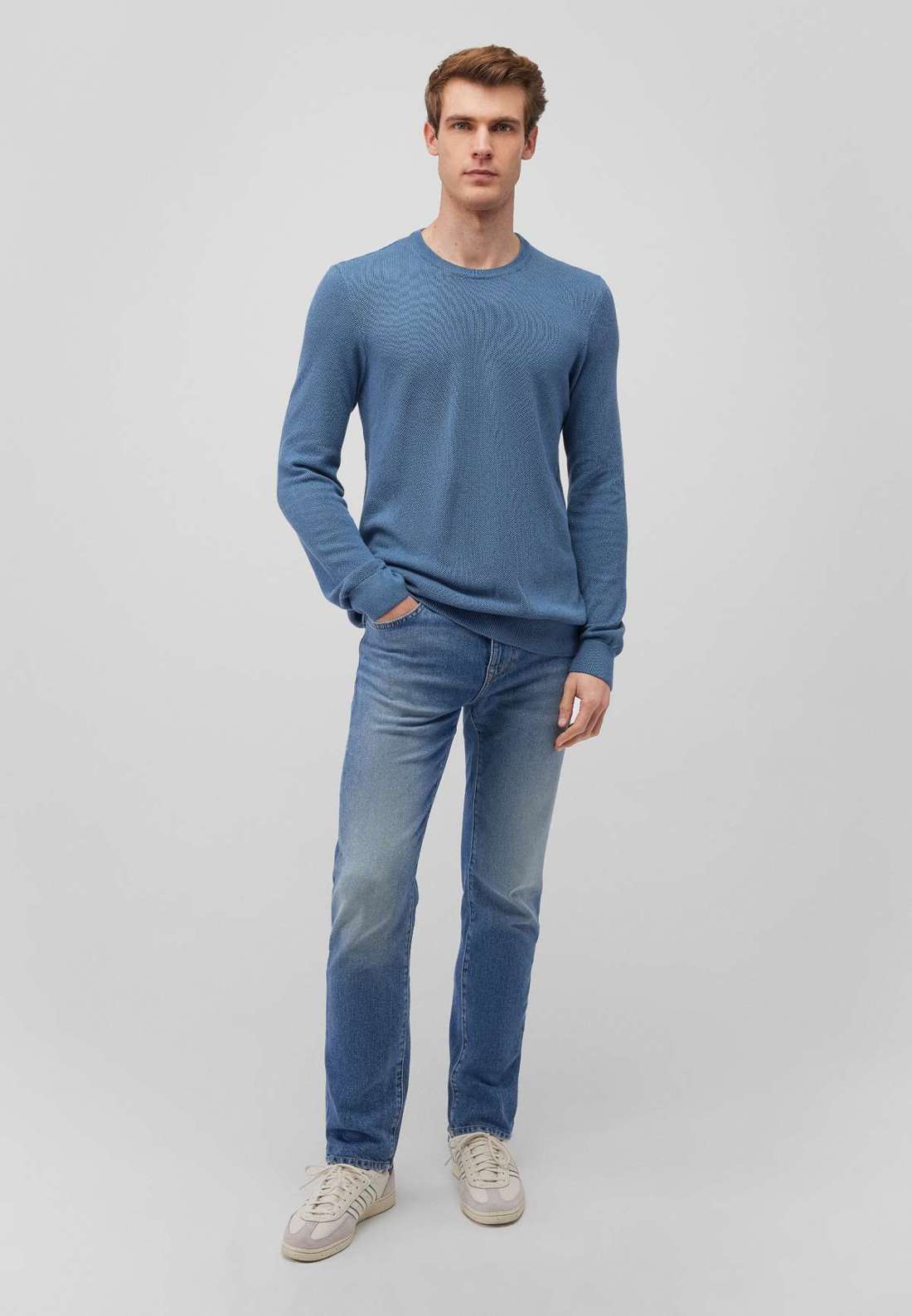 Вязаный свитер CREW NECK SWEATER