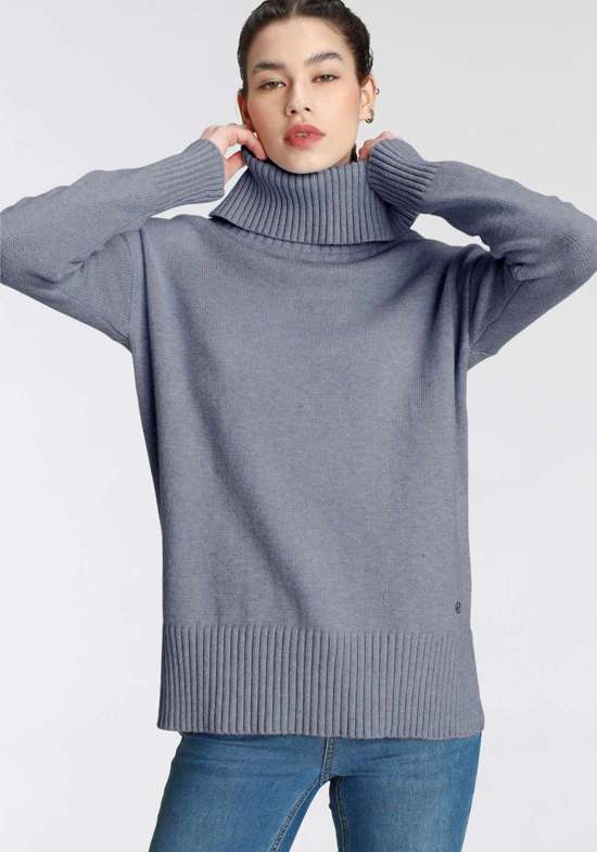 голубой меланж