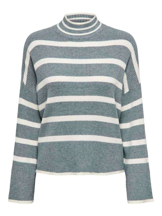 Scarab Stripes:W.MELANGE/WHITECAP GRAY MEL