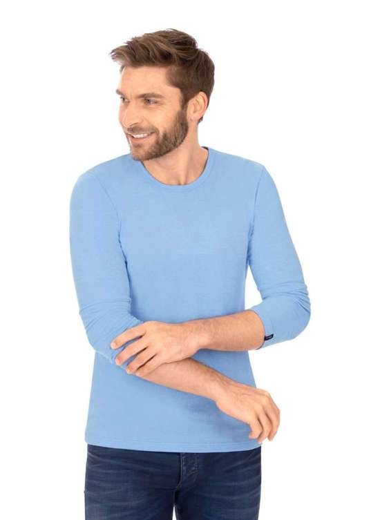 голубой-меланжевый