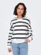 Bright White Stripes:Night sky + print balance