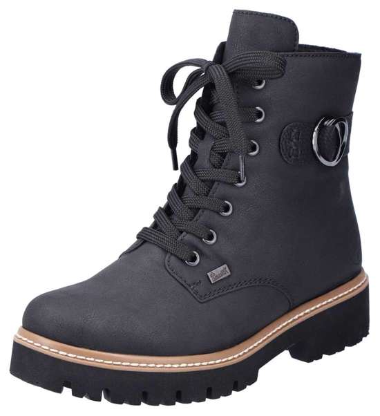 Зимние ботильоны с элементами Tex.