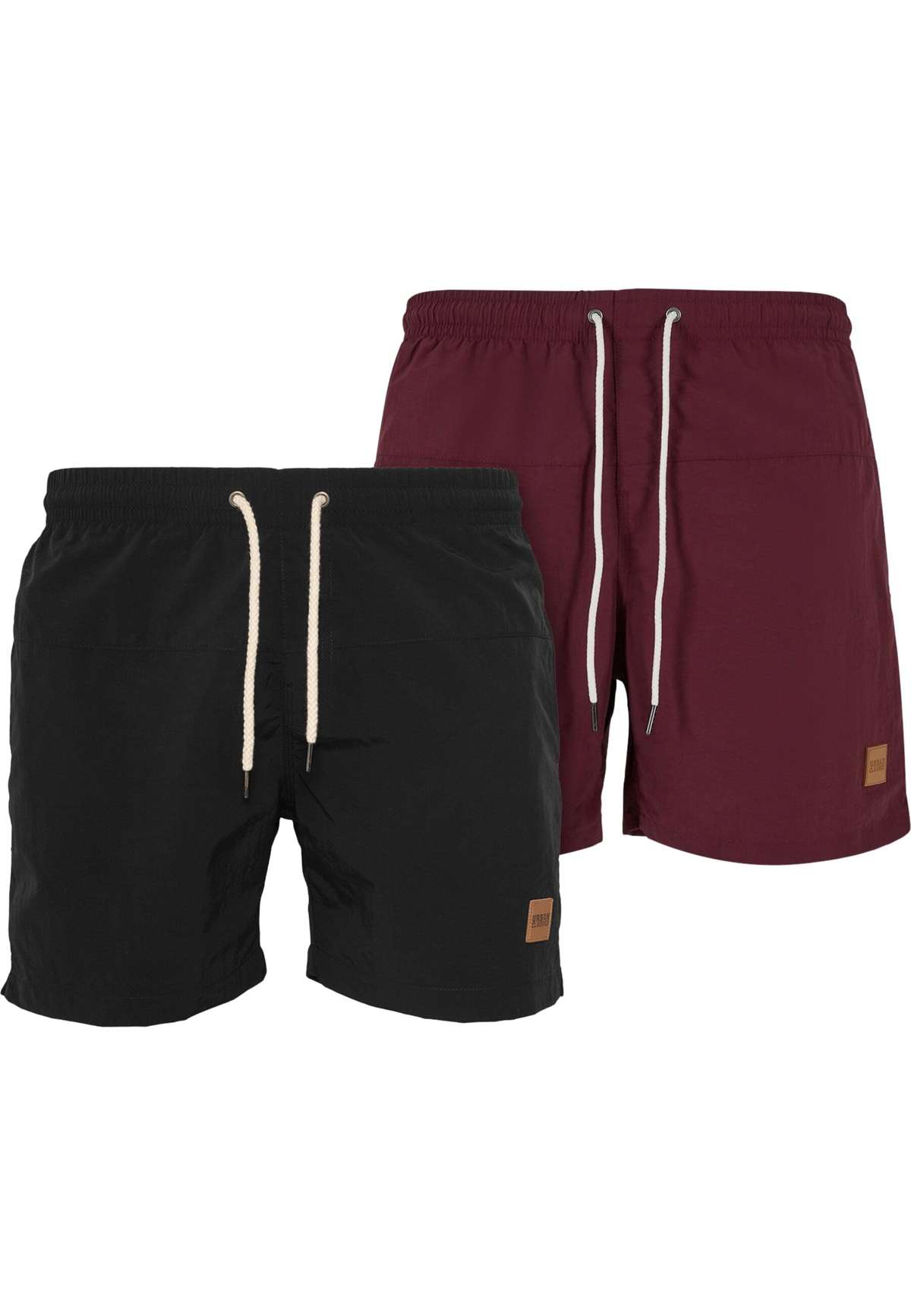 Шорты для плавания Urban Classics Herren Block Swim Shorts 2-Pack