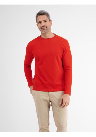 Рубашка с длинным рукавом LERROS Longsleeve in Strukturqualität