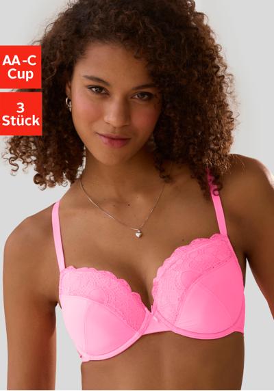 pink + schwarz + weiß