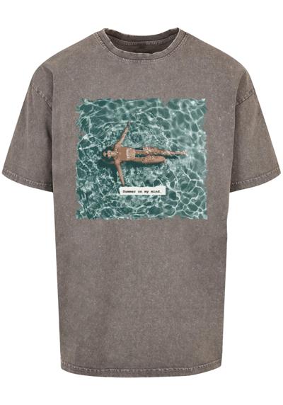 футболка Herren Summer - On My Mind Acid Washed Oversize Tee