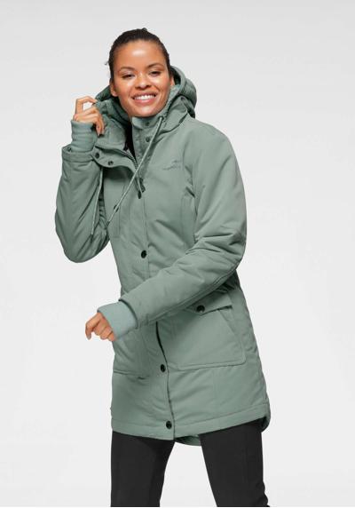mint-grau (langjacke aus nachhaltigem material)